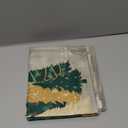 Artoid Mode Xmas Trees Snowflakes Winter Placemats Set of 4, 12x18 Inch Seasonal Gray Christmas Table Mats for Party Kitchen Dining Decoration