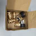 Twinkle Star Pressure Washer Adapter Set, Quick Disconnect Kit, M22 14 mm Quick Connect Swivel to 3/8'' Quick Connect Fittings, 3/4" to Quick Release