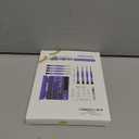 Upgrade Version Magnetic Eye Glass Repairing Kit, Eyeglass Repair Tool Kit with Compact Screw Box Include Nose Pads, Precision Screwdriver Set, Screws, Tweezer for Eyeglass, Sunglass, Spectacles Watch