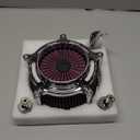 Motorcycle Air Filter for Harley Air Cleaner Davidson Air Intake Cleaners Harley Softail Touring Street Road King Glide Powersports Air Filters C-For Softail 93-15 Dyna Twin Cam 93-17 Touring 93-07Red