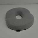 5 STARS UNITED Donut Pillow Hemorrhoid Tailbone Cushion  Large Cushion for Pain Relief  Coccyx, Prostate, Sciatica, Pelvic Floor, Pressure Sores, Pregnancy, Postpartum Recovery, Gray