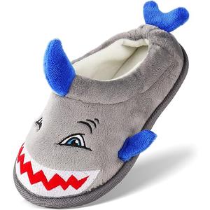 Slippers for Kids Toddler Boys Girls Memory Form Cute Animal House Shoes Warm Plush Winter House Slippers, Size 4/5
