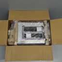 Touch Screen Toaster 2 Slice, Digital Stainless Steel Bread Toaster with Timer, 1.5'' Wide Slot, 6 Shade Settings & 6 Bread Types, Bagel Defrost Reheat Cancel Functions