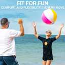 Kanu Surf Girls' Karlie Rash Guard UPF 50+ Sun Protection Short Sleeve Swim Shirt (10, Annie Black)