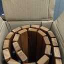 StrongTek Teak Bath Mat, Roll-Up, 30.5 x 19 in, Pre-Oiled, Non-Slip Pads, 30.7" x 18.9"