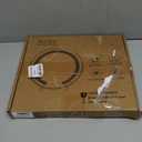 ROLOVE Vanity Mirror with Lights, 12 Inch Light Up Makeup Mirror, LED Makeup Mirror with Lights for Bedroom Tabletop, Smart Touch Control 3 Colors Dimmable, 360 Rotation, White (11.8"L x 11.8"W)