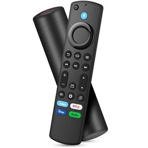 Voice Remote Replacement fit for Smart TV Stick(4K,4K Max,Lite),TVs Cube (1st/ 2nd/3rd Gen),Smart TV (3rd Gen),and for Toshiba,Pioneer,Omni Smart TVs