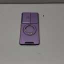 for Samsung Galaxy S25 Ultra Case with Slide Camera Cover and Rotating Kickstand Ring, Slim Magnetic Shockproof Accessories Phone Case for Samsung S25 Ultra (Purple)