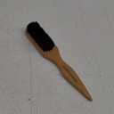 GranNaturals Boar Bristle Slick Back Hair Brush for Sleek Ponytail Bun & Smoothing Baby Hairs, Flyaways, Edge Control - Backcombing & Teasing Hairbrush with Wide Rat Tail for Sectioning & Parting