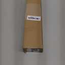 HarJue Ceiling Mounted Shower Arm, Rain Shower Square Extension Arm with Flange and Teflon Tape Stainless Steel Ceiling Mount Shower Extender (12 Inch, Chrome)