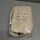 2 x 2025 Graduation Gifts for Her Women Girls,Personalized Belt Bag Waist Packs Trendy Fanny Pack Crossbody Bags,Initial White A,Cream Bag