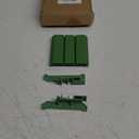 MECCANIXITY PCB DIN Rail Mount Carrier, Circuit Board Mounting Holder 90x100mm Green