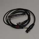 Elecan 3-Pin XLR Female to Dual 6.35mm 1/4'' TS Male Y Splitter Converter Cable 6 Ft, Double Mono to XLR Microphone Cable Stereo Audio Interconnect Adatper Cord for Mixer AMP Speaker+5 Ties