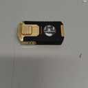 5-in-1 Torch Lighter with V Cutter, Punch, Holder, Draw Enhancer Tool, and Triple Windproof Jet Flames, Butane Lighter with Gift Box, Cool Accessories for Men (Butane not Included) (Black & Gold)