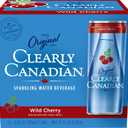 Clearly Canadian Wild Cherry 6pk Cans (72 Fl Oz (Pack of 1))