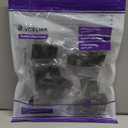 VCE CAT6 RJ45 Keystone Couplers (UL Listed), 25Pack Ethernet Keystone Jack Female to Female UTP for Cat6/Cat5e/Cat5 Network Cable, Black