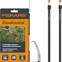Fiskars 4-16 Ft XtendControl Extendable Modular Pole Saw & Tree Trimmer
15" X3 Double-Hooked Saw, Two 4-8 Ft Extension Poles, Fast Cutting with Sawdust Reliefs, Secure Locking System