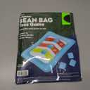 Inflatable Bean Bag Toss Swimming Pool Game Blue Synthetic Fiber