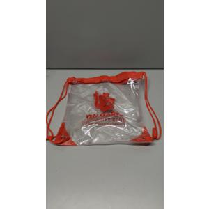 clear Drawstring Bag Ken Garff Logo Pack of 6