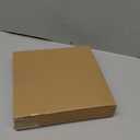 HYLANDA Wall Clock, 9 Inch Silent Non Ticking Classic Battery Operated Clocks, Decorative for Living Room, Bedrooms, Bathroom, Kitchen Office (Bronze)