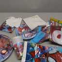Birthday Party Supplies,68 pcs Party Decorations include 6 Different Style Paper Plates,2 Large Tablecloth,Happy Birthday Banner,Napkins and Cups for Boys Girls Decor, Serve 15+ Guest