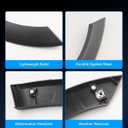 Front Left Driver Side Door Fender Flare Molding Trim, Wheel Arch Panel Cover for 2015-2019 Transit 150 250 350 2.0L 3.5L Cargo Van, Durable Wheel Fender Trim Molding Replace BK3Z-61278L01-AA