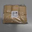 Amazon Basic Care Medical Compression Stockings for Circulation, Varicose Veins, Edema, Swelling, 20-30 mmHg, Women & Men Thigh Length Hose, Open Toe, Beige, X-Large (Previously NuVein)