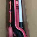 Gotrax KS3 Pro Folding Kick Scooter for Kids, One Key Removable Seat & 3 Extra Wide PU Light-Up Wheels and Anti-Slip Deck, Adjustable Height Handlebar and Lean-to-Steer Scooter for Children Aged 2-8 (Pink)