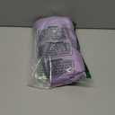 No Hook Shower Curtain with Snap in Liner, Ombre Purple Shower Curtains and Liner Set, 36*72