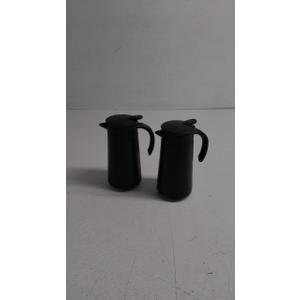 2 Pcs 27oz Thermal Coffee Carafe Stainless Steel Coffee Pot for Keeping Hot/cold Insulated Double Walled Vacuum Tea Pot with Press Button Drink Beverage Dispenser for Milk Tea