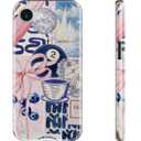 Goodon for iPhone 16e Case, Cute Preppy Floral, MagSafe Compatible