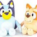 Bluey & Bingo Plush Pillow Buddy Set - Super Soft Character Pillows - Polyester Microfiber, 12 inches