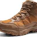 NORTIV 8 Men's Waterproof Hiking Boots Outdoor Mid Trekking Lightweight Mountaineering Shoes Paladin (10, Coyote)