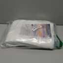 BGment White Linen Semi Sheer Curtains 84 Inch Length for Living Room - Rod Pocket Light Filtering Drapes for Bedroom Dining Long Window Treatments Lightweight, 2 Panels Set, 52 X 84 Inch