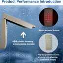 Universal Garage Door Opener Keypad for Liftmaster Chamberlain Craftsman Wayne Dalton Openers Produced Since 1993, Wireless Keypad Keyless Entry, Replaces 877/878MAX 377/977/877/66LM, Safe Security
