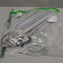 Flacchi Cool White 20 Tubes Meteor Shower Icicle Lights 480 LED Raindrop Lights with Timer Function Cascading Falling Rain Light for Holiday Party Christmas Decorations