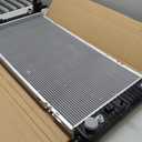 DWVO 34'' Core Radiator Compatible Compatible with Chevy Silverado Suburban GMC Yukon Sierra Tahoe Escalade Hummer H2 4.3L 4.8L 5.3L 6.0L 6.2L V8 DWRD1001