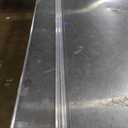 2 Pack, Clear Plastic Shower Door Bottom Seal, 78INCH Long,