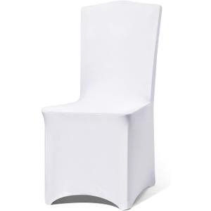 30 Pack White Chair Covers for Party, Spandex Chair Covers for Wedding, Stretch Seat Cover 30 Pieces, Universal Fitted Polyester Slipcovers for Dining Chairs, Parties & Banquet (30 PCS) 30 Pack White Chair Covers for Party, Spandex Chair Covers for Wedding, Stretch Seat Cover 30 Pieces, Universal Fitted Polyester Slipcovers for Dining Chairs, Parties & Banquet (30 PCS)