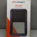 Lippert Components 806621 Thin Shade Complete Window Kit for RV Entry Doors, Black