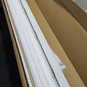 Lotus & Windoware Cordless, 2 Inch Faux Wood Blind, 62" Wide x 60" Long, Window Blinds, Blinds & Shades, Blinds for Indoor Windows, Embossed, Bright White