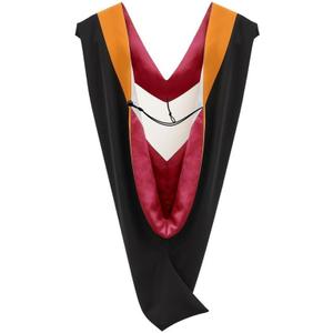 CLERKMANS Unisex Graduation Hood for Bachelors & Masters Degree -University Academic Hood