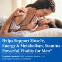 Multivitamin for Men - Methylated Multivitamin Supports Energy & Metabolism, Liver & Digestive*, Daily Men's Vitamins with B12, D, Zinc, Lycopene, Folic Acid - 120 Capsules, For Over 40 (2 Pack)