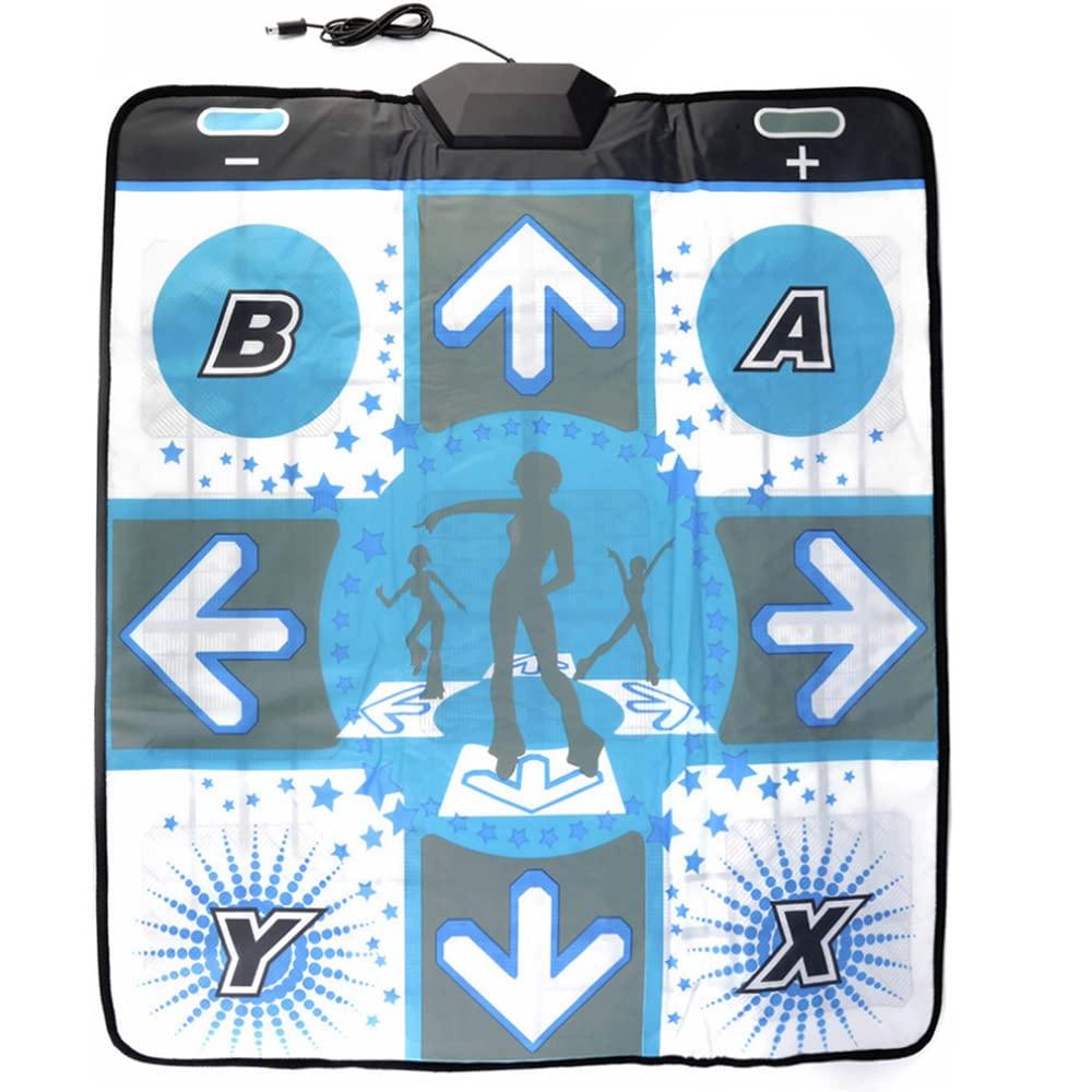 OSTENT Nonslip Dance Pad Dancing Mat for Nintendo Wii Gamecube NGC Console Dance Revolution DDR Video Games