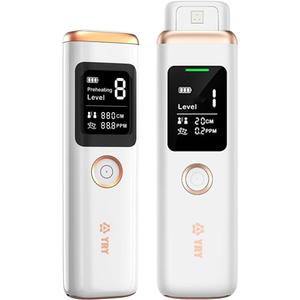 YRY Smart Breath Odor Detector, Portable Halimeter for Bad Breath, Precise MEMS Sensor, 32-bit CPU, Auto Calibration, 30-Day Rechargeable Battery