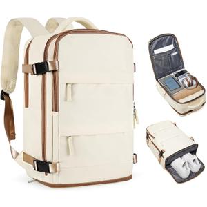 coofay Travel Backpack Carry on Flight Approved Mochila De Viaje Personal Item Travel Bag Backpacks for Travel Backpacks for Men Women Carry on Backpack for Airplanes 18x14x8 Inches Travel Bag