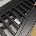 DUMOS Dog Playpen 4 Panel 24" Plastic Exercise Pen with Door Small Puppy, Medium Dogs Animal Pet for Outdoor, Garden, Yard, RV Camping - Black