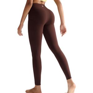 RUNNING GIRL Leggings with Pockets for Women,High Waist Athletic Yoga Pants with Tummy Control Buttery Soft, L