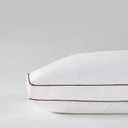 Saatva Latex Pillow - Standard Loft (4" - 5") - Hypoallergenic Pillow with Shredded Latex Core - Breathable - Machine Washable Organic Cotton Cover - King (34"x18") 1 Pack