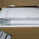 AODK 53 Inch L Shaped Computer Desk with Drawers, Corner Desk with Power Outlets & Reversible Storage Shelves, for Home Office Gaming, White